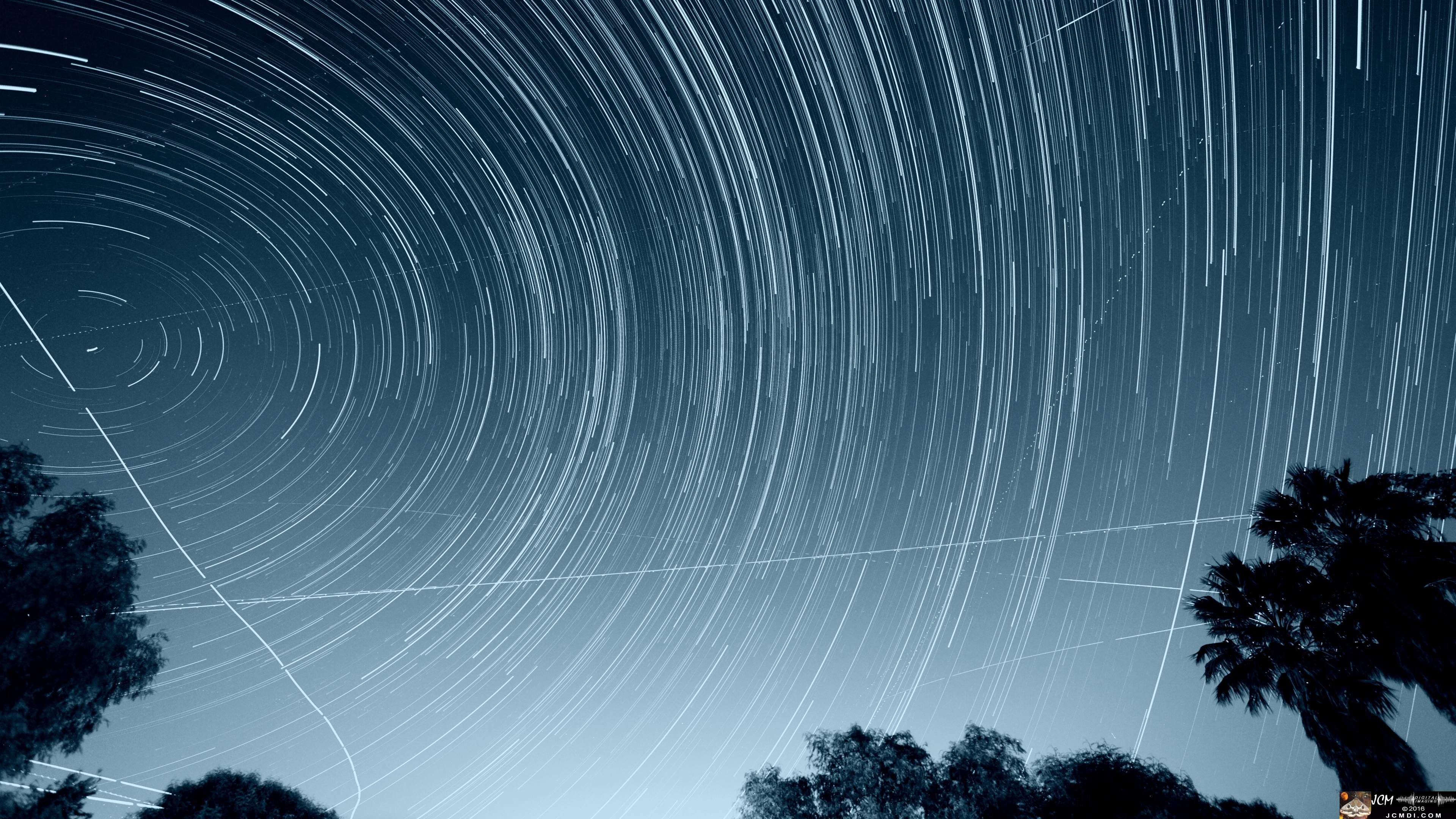 Spectacular 4K partial composite night sky, Perseid meteor shower 8-13-2016 Canon 5DMk2 15sec i3200 f/4 jcmdi.com